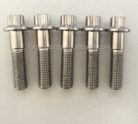 ISO Standard Zinc Finish Acciaio e Titanio Gr5 12 PT BBS Split Rim Bolts M7 x 32mm M8*32mm per applicazioni automobilistiche