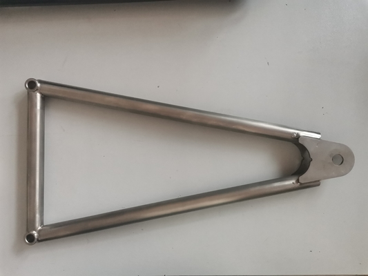 Scala Jacobs su misura Titanio naturale 13 5/8 in Lungo 3 buchi 1 buco per Universal Car Fitment Sprint Car Racing