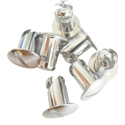 Alluminio universale 7/16&quot; per.500&quot; 1/4 Quick Turn DOME HEAD Dzus Fasteners Alluminio argento per prestazioni universali