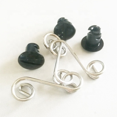Universal Car Fitment Sprint Car Black DZUS Buttons 7/16 &quot;X.500&quot; Stock in alluminio per prestazioni e durata senza pari