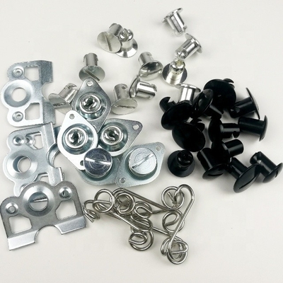 Universal Car Fitment Sprint Car Black DZUS Buttons 7/16 &quot;X.500&quot; Stock in alluminio per prestazioni e durata senza pari