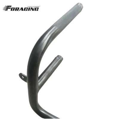 Migliora le prestazioni della tua Sprint Car con la leva del pedale dell'acceleratore in titanio nero universale 9.625&quot;*3.0&quot;