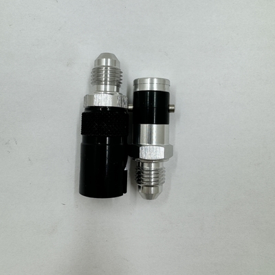 OE NO. Standard AN4 Quick Release Black Disconnect Dry Coupling Fitting Connector con giunto in acciaio e lega di alluminio