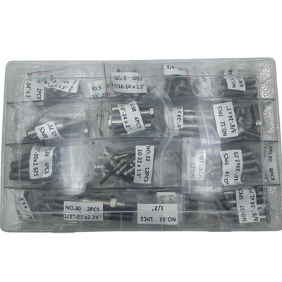 Universal Fitment Sprint Car Chassis Kit Cambiamento rapido Suspensione posteriore e posteriore con Titanio One Nut Racing Bolt Set