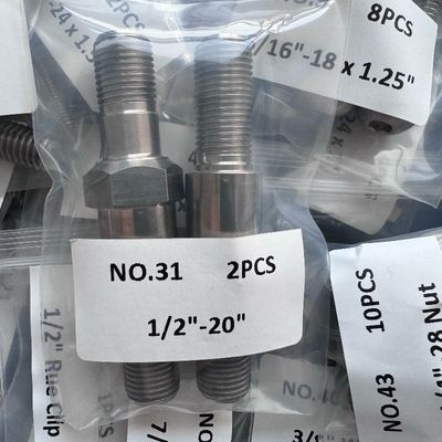 Universal Car Fitment Titanium Bolt Sprint Car J J ONS Chassis One Nut Shock Mount Kit per Eagle/Maxim Facile installazione