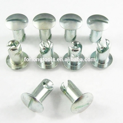 Universal Durable Silver Aluminum 5/16&quot;.500&quot; 1/4 Quick Turn Dzus Dome Head Sprint Car per OE su misura NO.