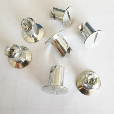 Universal Durable Silver Aluminum 5/16&quot;.500&quot; 1/4 Quick Turn Dzus Dome Head Sprint Car per OE su misura NO.