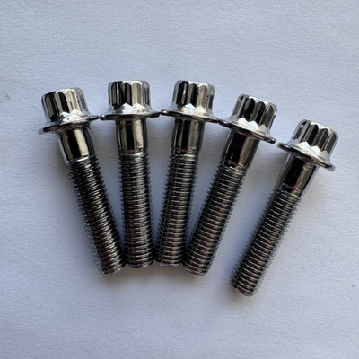 Aggiornate la vostra auto con OE standard NO. Titanio universale 12 PT RS/ RX Kits di bordo diviso M7 x 32 bulloni e viti per flange di dadi