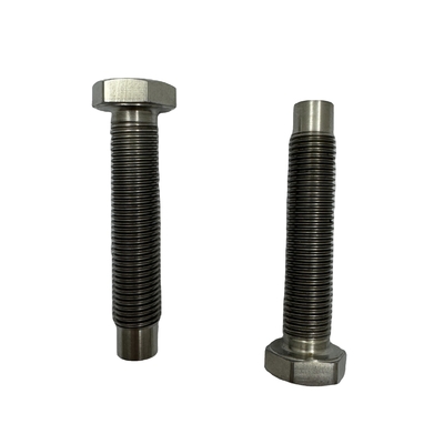 Sprint Titanium Torsion Stop 3/8&quot;-24 Bullet Nose Micro Adjust Bolt con finitura naturale