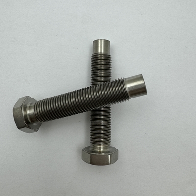 Sprint Titanium Torsion Stop 3/8&quot;-24 Bullet Nose Micro Adjust Bolt con finitura naturale