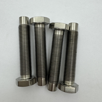Sprint Titanium Torsion Stop 3/8&quot;-24 Bullet Nose Micro Adjust Bolt con finitura naturale