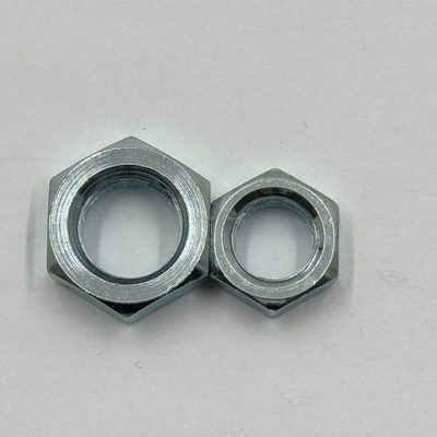 Sistema imperiale di misurazione del pollice di acciaio inossidabile Hex Jam Nut 7/16-20 Thin Nut Hexagon Standard Size per un'installazione facile