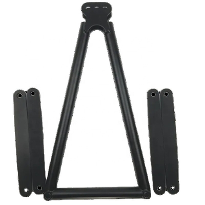 NERO 13 5/8&quot; SPRINT CAR JACOBS STADDER WITH RIPES CHROMOLY 4130 posizione anteriore 1&quot; x 1/4&quot; x 7&quot; spessore della parete 0,065&quot; di alluminio