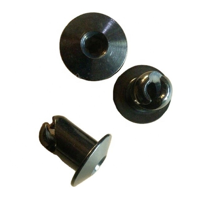 Fitting per auto universale in alluminio su misura Dzus Allen Head Button Quarter Turn Fasteners 7/16&quot;.500 Nero a prezzi accessibili