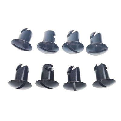 OE NO. Custom-made Black Aluminum Dzus Slot Head Quarter Turn Fasteners 7/16 &quot;x.500 per l'anno universale