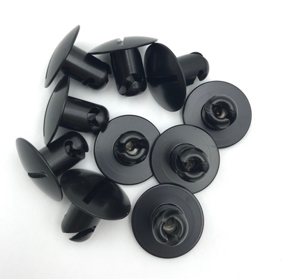 Universal Sprint Car Aluminum Quarter Turn Dzus 7/16 x.500 con testa da 1 pollice Nero Facile da installare
