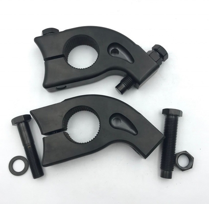Titanio Gr5 Nero PVD Torsion Stop 1 3/4 &quot;Split 1-1/8&quot; Spline 7/16 Regolare bullone per tutti Hex Bilt 9/16&quot; in varie industrie