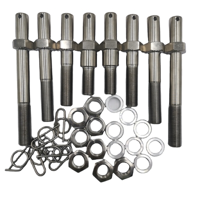 Universal Fitment Eagle's TITANIUM ONE NUT OR Q/C R/R S/P PLUS BOLT KIT L'aggiunta perfetta al telaio della tua Sprint Car