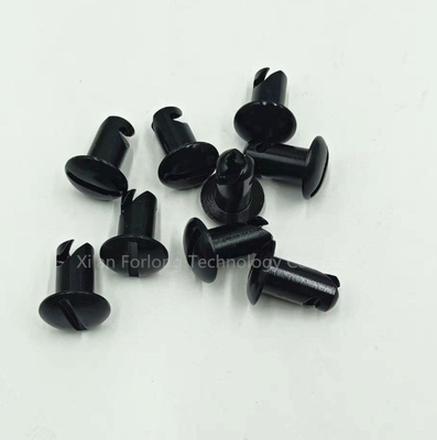 Fitting universale per auto Cupola di acciaio Testa Quartiere Buttoni di svolta Dzus 5/16&quot;*0.5&quot; Nero con facile installazione