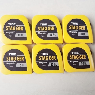 Universal Car Fitment Sprintcar Wingless Dwarf 1/4&quot; x10' Tire Stagger Tape Measure con standard OE NO. e Universal
