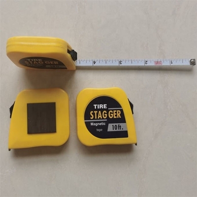 Universal Car Fitment Sprintcar Wingless Dwarf 1/4&quot; x10' Tire Stagger Tape Measure con standard OE NO. e Universal