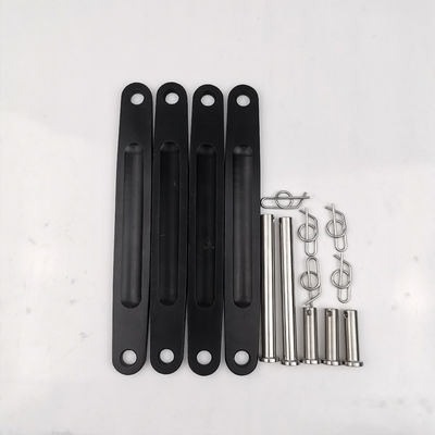 Universal Black 5&quot; di alluminio Jacobs cinture di scala installazione rapida e semplice per auto