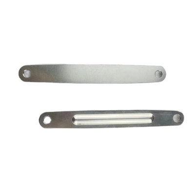 Universal 3/8&quot; Hole Dia Argento e finitura nera di alluminio Jacobs Scala Strap 5.0mm Spessore per Sprint Car