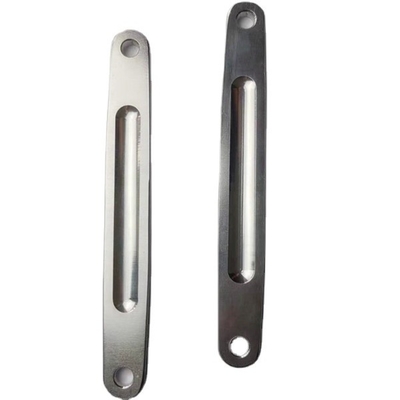 Universal 3/8&quot; Hole Dia Argento e finitura nera di alluminio Jacobs Scala Strap 5.0mm Spessore per Sprint Car