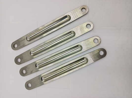 Universal 3/8&quot; Hole Dia Argento e finitura nera di alluminio Jacobs Scala Strap 5.0mm Spessore per Sprint Car