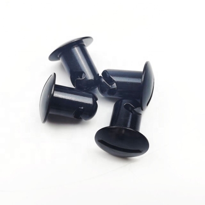 Universal Year Standard OE NO. 7/16&quot; Aluminum Dzus Button Flush Allen Head Quarter Turn Fasteners.500 Black Installazione rapida e sicura