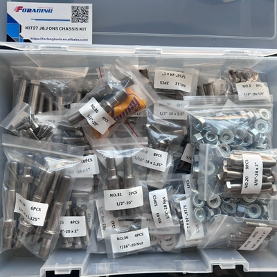 Titanium Bolt Ons Sprint Car J J Chassis One Nut Stud One Nut Shock Mount Kit Eagle/Maxim Bolt KIT 27 per l'anno universale
