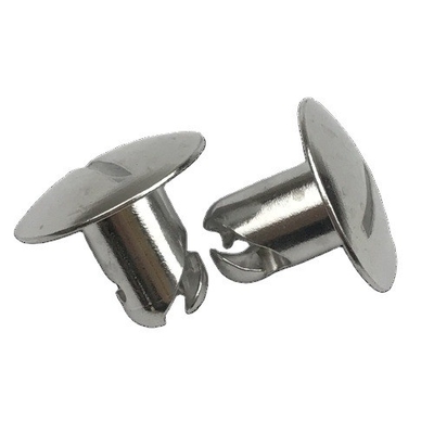 Migliorato 1&quot; Testa grande argento alluminio Sprint Car Quarter Turn Dzus Standard Compatibile e Scopo per la sostituzione / riparazione
