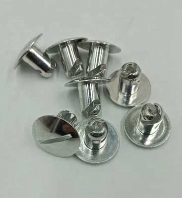 Migliorato 1&quot; Testa grande argento alluminio Sprint Car Quarter Turn Dzus Standard Compatibile e Scopo per la sostituzione / riparazione