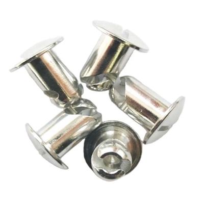Migliorato 1&quot; Testa grande argento alluminio Sprint Car Quarter Turn Dzus Standard Compatibile e Scopo per la sostituzione / riparazione