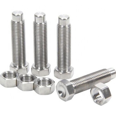 Standard OE NO. Titanio GR5 Nano Micro Sprint 3/8&quot;-16 1.8&quot; Long Bolts con tecnologia di rivestimento naturale in titanio