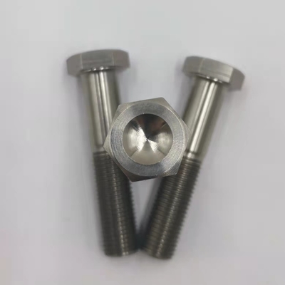 6AL-4V Lega di titanio finitura naturale testa esessuale bullone 1/2 &quot;-20 x 4,5&quot; componente essenziale di costruzione pesante