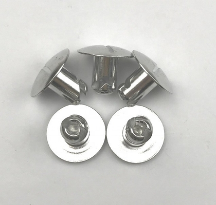 Testa di cupola universale per auto bottoni in alluminio Quarter Turn Dzus 7/16 x.500 con testa da 1 pollice versatile e durevole