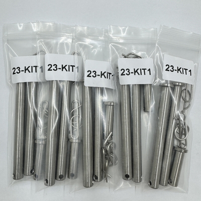Kit di pin di scala Jacobs con finitura naturale GR5 Dimensione 3/8*1.3 e 3/8 x 3.71 1/2 x 1.3 in Titanio Gr5 Benefit