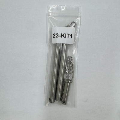 Kit di pin di scala Jacobs con finitura naturale GR5 Dimensione 3/8*1.3 e 3/8 x 3.71 1/2 x 1.3 in Titanio Gr5 Benefit