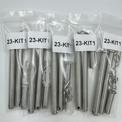 DIN Standard GR5 Grade Titanium Pin Kit per Jacobs Ladder 3/8 x 3.71 e 1/2 x 1.3 Clips inclusi