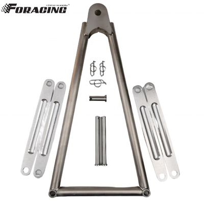 Fitting per auto universale personalizzato 13 5/8 &quot;Sprint Car Titanio Jacobs Scale 3 fori Strappi e kit di perno per adattamento universale