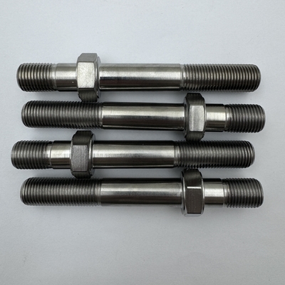 DIN Standard Titanium One Nut Stud 4.10&quot; Shock Mount Stud Bolt 1/2 -20 Maxim Winters TI Bolt per macchine da costruzione