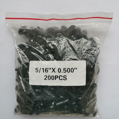 Universal Black Aluminum 5/16&quot; * 0,500&quot; Fast Quarter Turn Dzus Fasteners con bottoni/sottili cuscinetti a cupola liscia e presa resistente