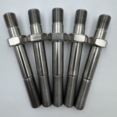 DIN Standard Titanium One Nut Stud 4.10&quot; Shock Mount Stud Bolt 1/2 -20 Maxim Winters TI Bolt per macchine da costruzione