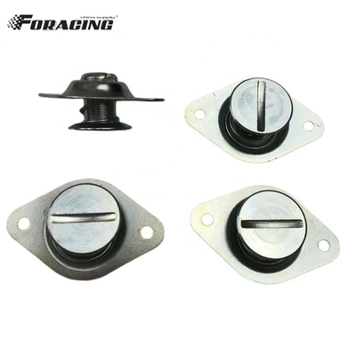 Aggiornate la vostra auto con pulsante Dzus auto-espellente 7/16 Nero.500 Fasteners in alluminio Quarter Turn OEM accettato e durevole
