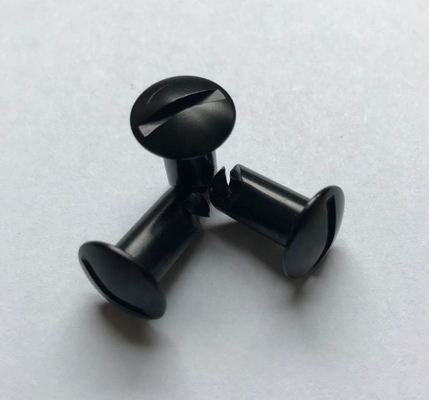Universal 7/16&quot; Aluminum Dzus Stud Dome Head.500 Black Quarter Turn Fasteners La scelta migliore per la personalizzazione delle vetture Sprint