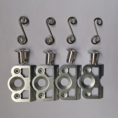Piastra posteriore universale a rotazione rapida Dzus Perfetto per 1-3/8&quot; Dzus Fastener su Sprint Car e auto modificate