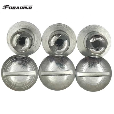 Componenti per auto universali 7/16&quot; *.500&quot; Dome Head Quarter Turn Stud con fissaggi Dzus in acciaio