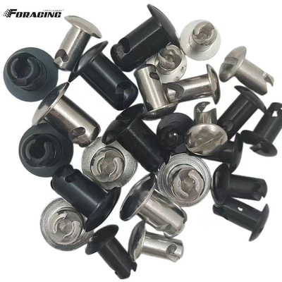 Universal Fitment 7/16 pollici.600 Dzus Button Aluminum Sprint Car Fasteners per parti di auto modificate universali