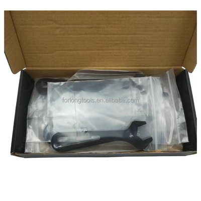 Universal Black Racing AN Fitting Wrench AN Spanner per Sprint Car Tool Sets An4-An16 6PCS Un kit di alluminio leggero